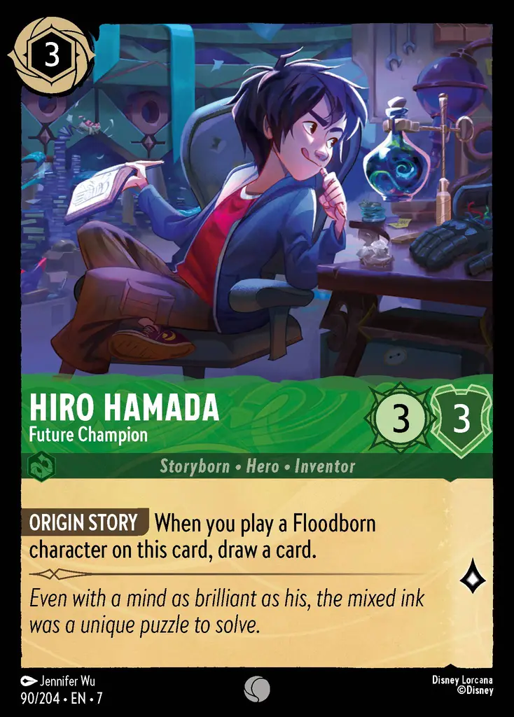 Lorcana - Hiro Hamada - Future Champion - Archazia's Island
