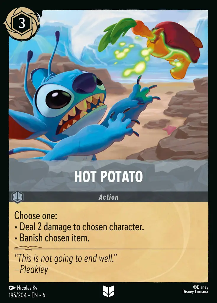 Lorcana - Hot Potato - Azurite Sea