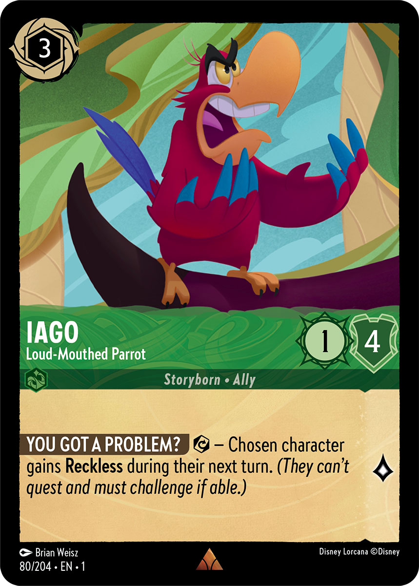MTG - Iago - Loud-Mouthed Parrot - The First Chapter (SOS)
