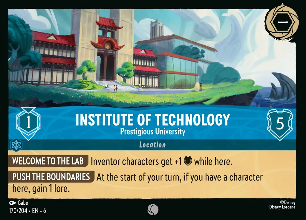 Lorcana - Institute of Technology - Prestigious University - Azurite Sea