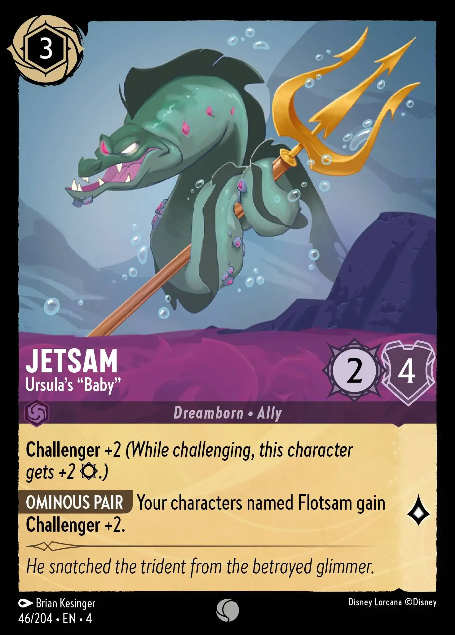 Lorcana - Jetsam - Ursula's "Baby" - Ursula's Return