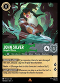 Lorcana - John Silver - Vengeful Pirate - Archazia's Island