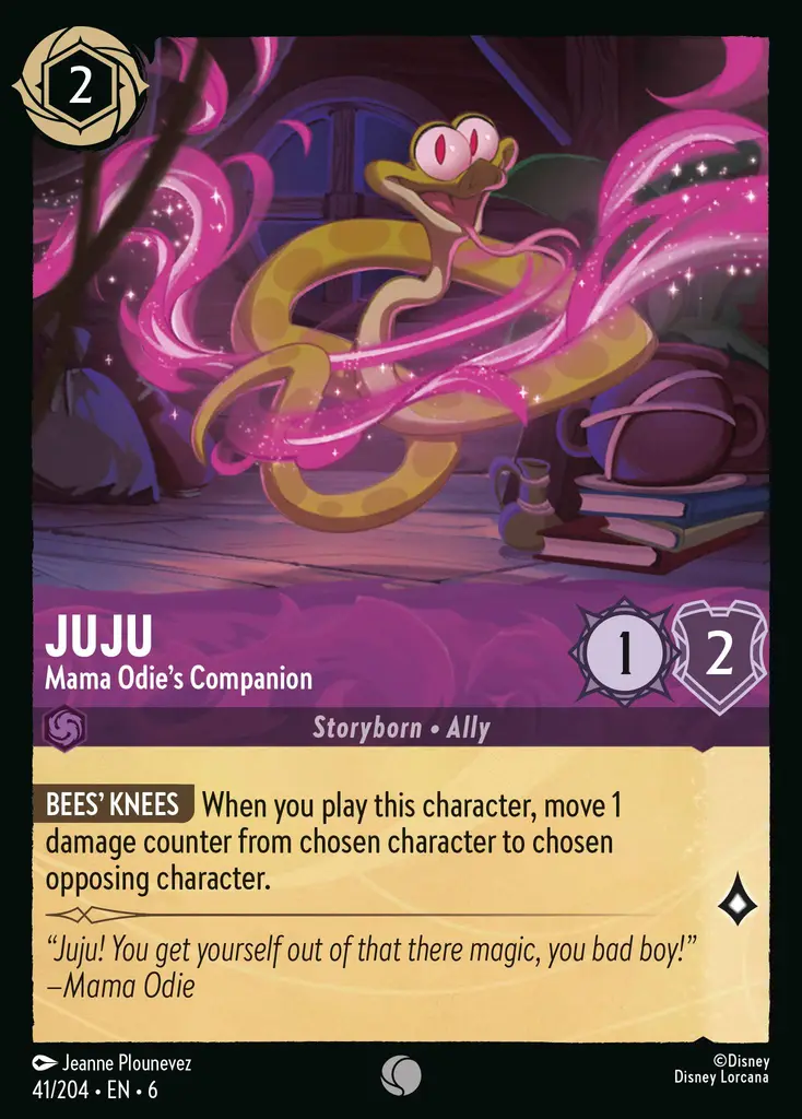 Lorcana - Juju - Mama Odie's Companion - Azurite Sea