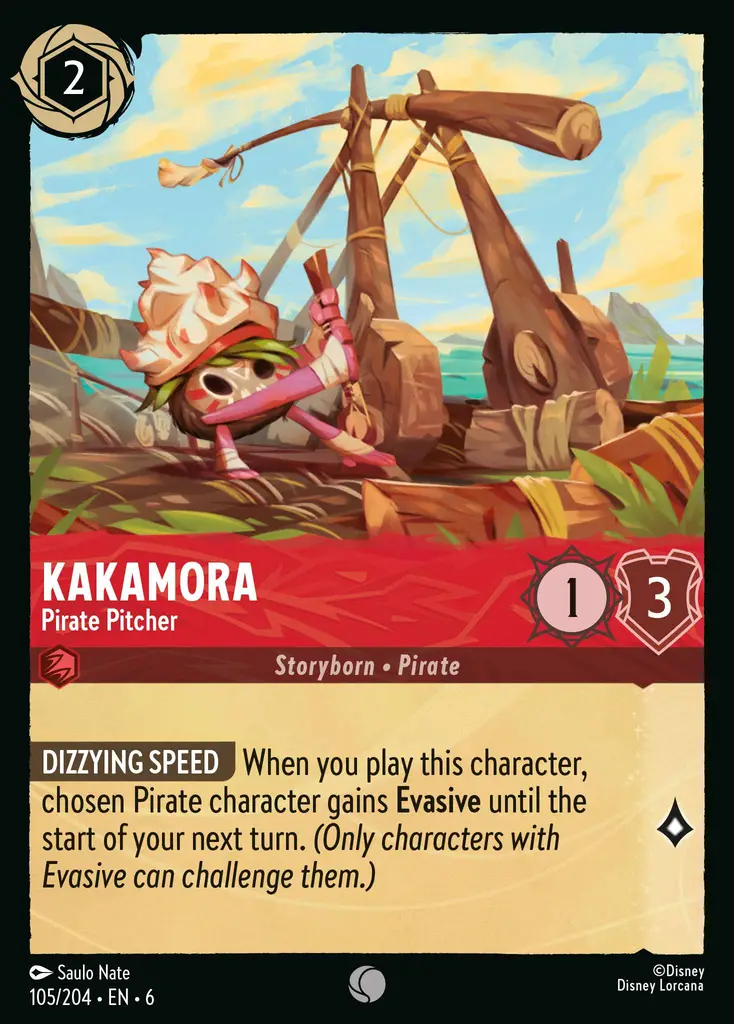 Lorcana - Kakamora - Pirate Pitcher - Azurite Sea