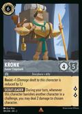 Lorcana - Kronk - Junior Chipmunk - Rise of the Floodborn