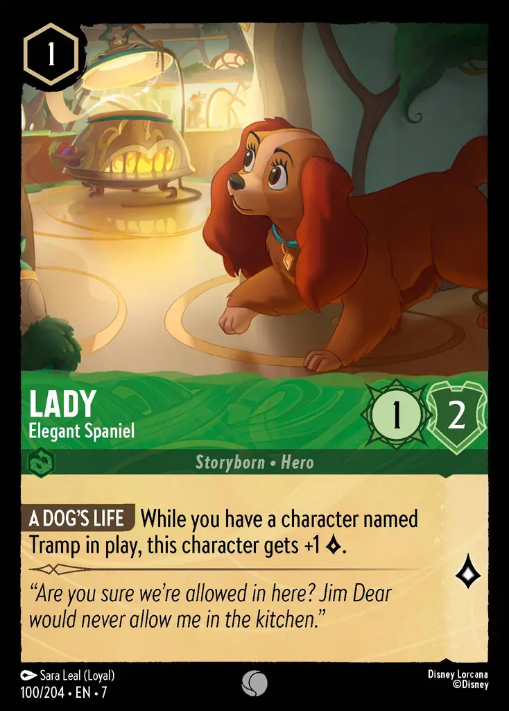 Lorcana - Lady - Elegant Spaniel - Archazia's Island