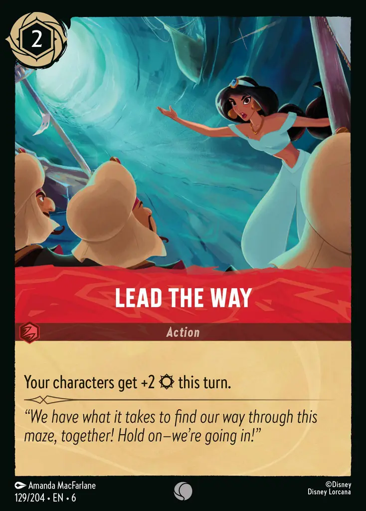 Lorcana - Lead the Way - Azurite Sea