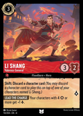 Lorcana - Li Shang - Valorous General - Ursula's Return