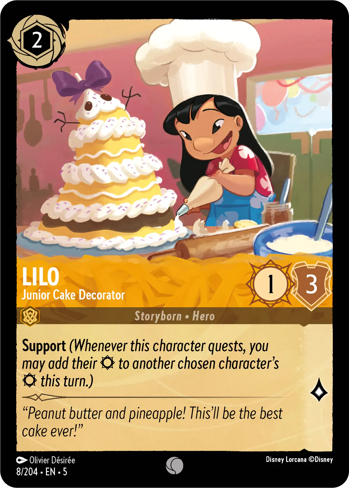Lorcana - Lilo - Junior Cake Decorator - Shimmering Skies