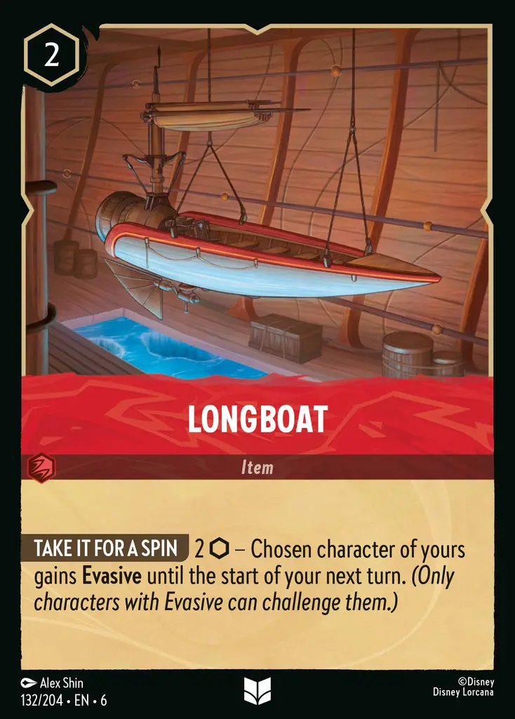 Lorcana - Longboat - Azurite Sea