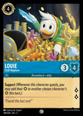 Lorcana - Louie - Chill Nephew - Into the Inklands