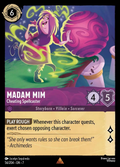 Lorcana - Madam Mim - Cheating Spellcaster - Archazia's Island