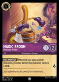 Lorcana - Magic Broom - Illuminary Keeper - Ursula's Return