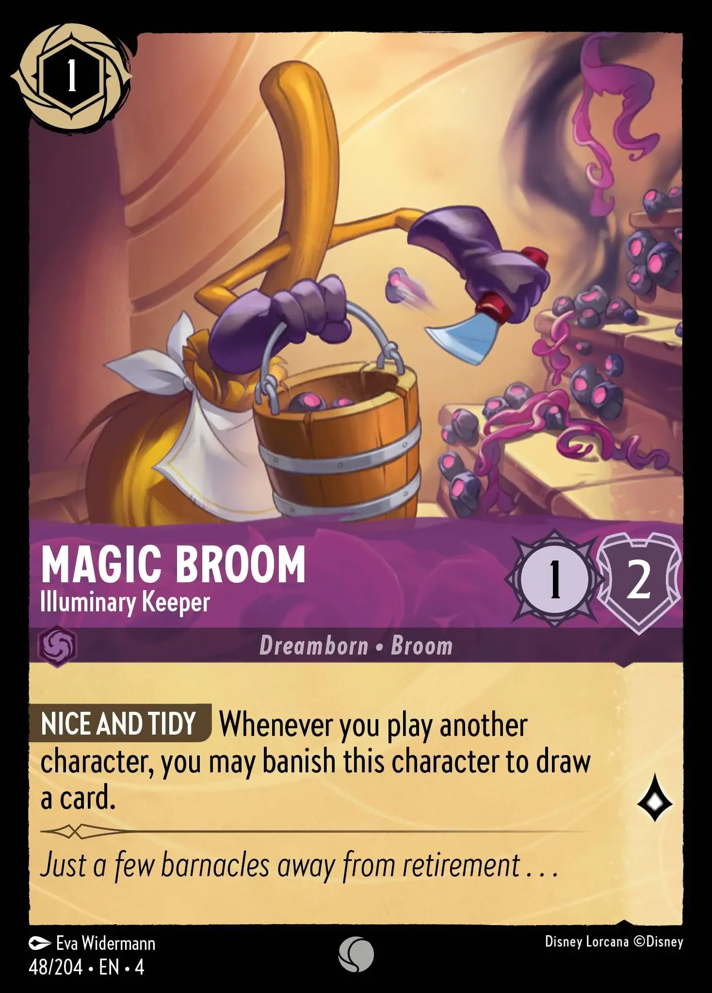 Lorcana - Magic Broom - Illuminary Keeper - Ursula's Return