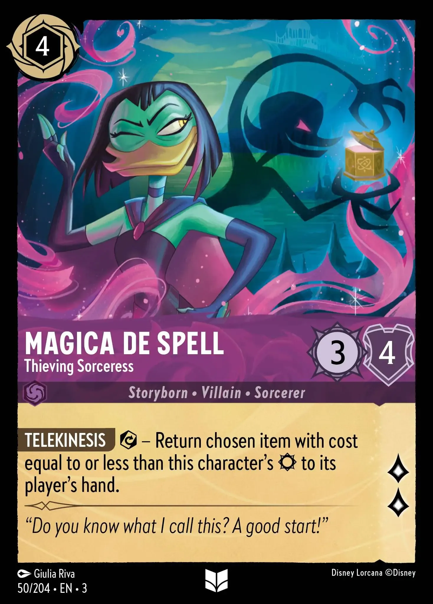 Lorcana - Magica De Spell - Thieving Sorceress - Into the Inklands