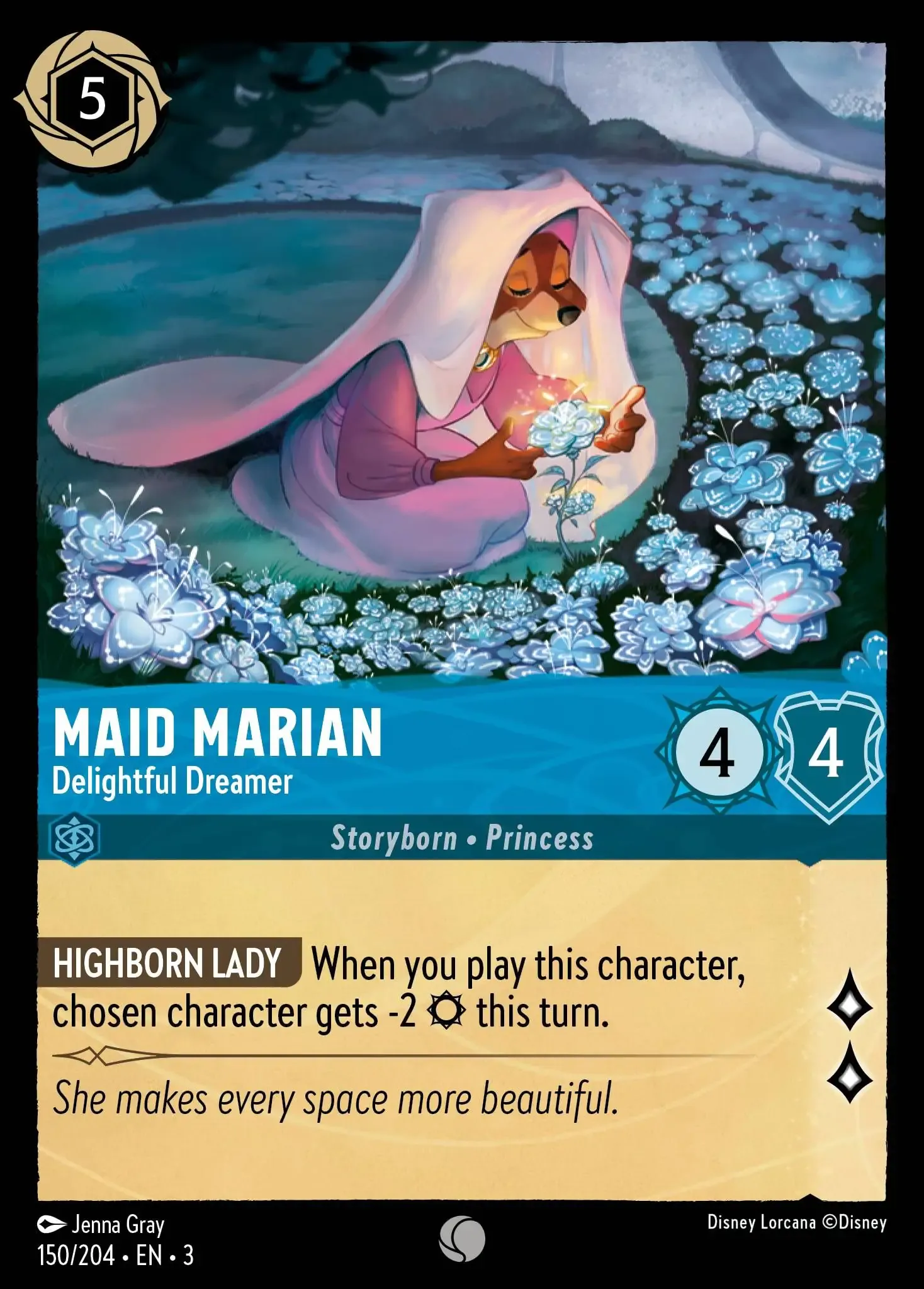 Lorcana - Maid Marian - Delightful Dreamer - Into the Inklands