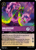 Lorcana - Maleficent - Formidable Queen - Shimmering Skies