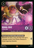 Lorcana - Mama Odie - Solitary Sage - Azurite Sea