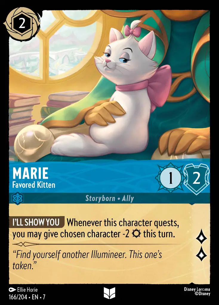 Lorcana - Marie - Favored Kitten - Archazia's Island
