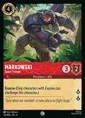Lorcana - Markowski - Space Trooper - Azurite Sea