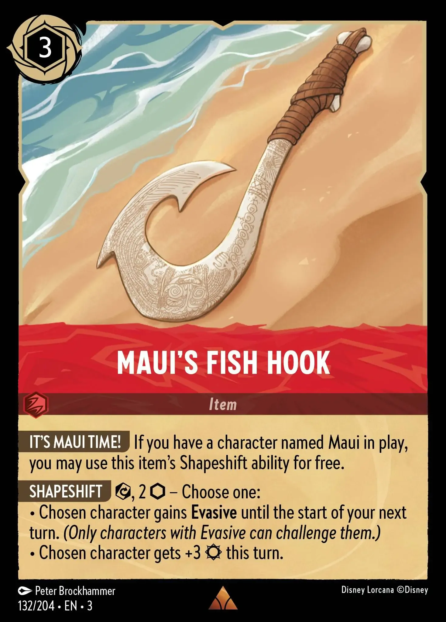 Lorcana - Maui's Fish Hook - Into the Inklands