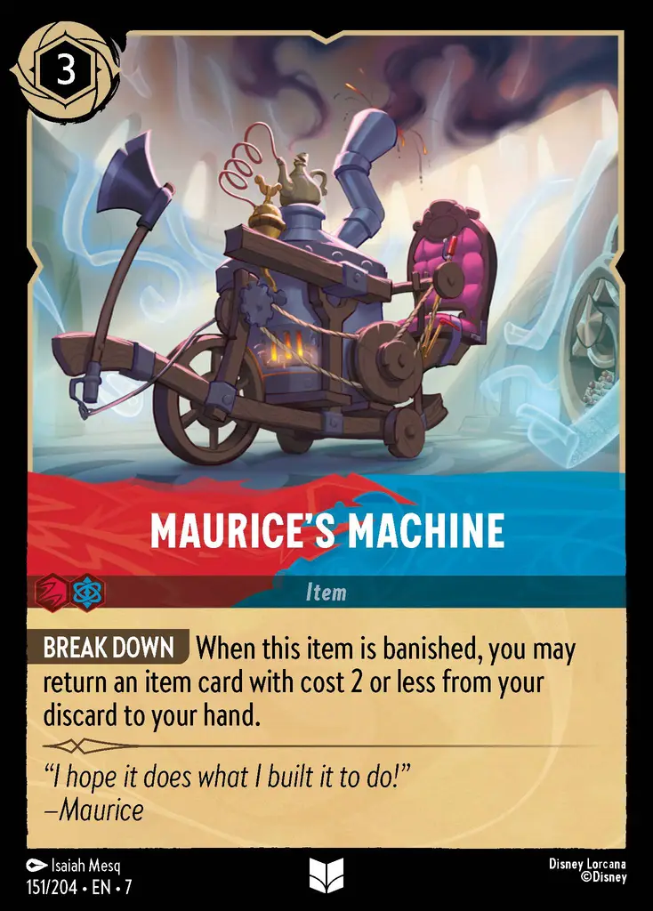 Lorcana - Maurice's Machine - Archazia's Island
