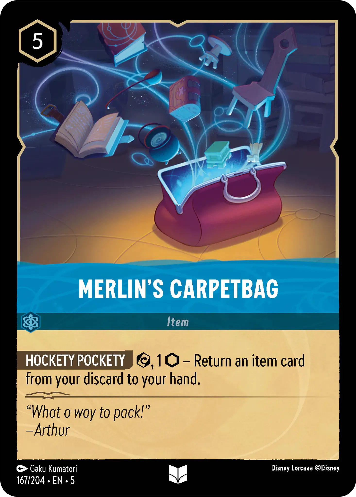 Lorcana - Merlin's Carpetbag - Shimmering Skies