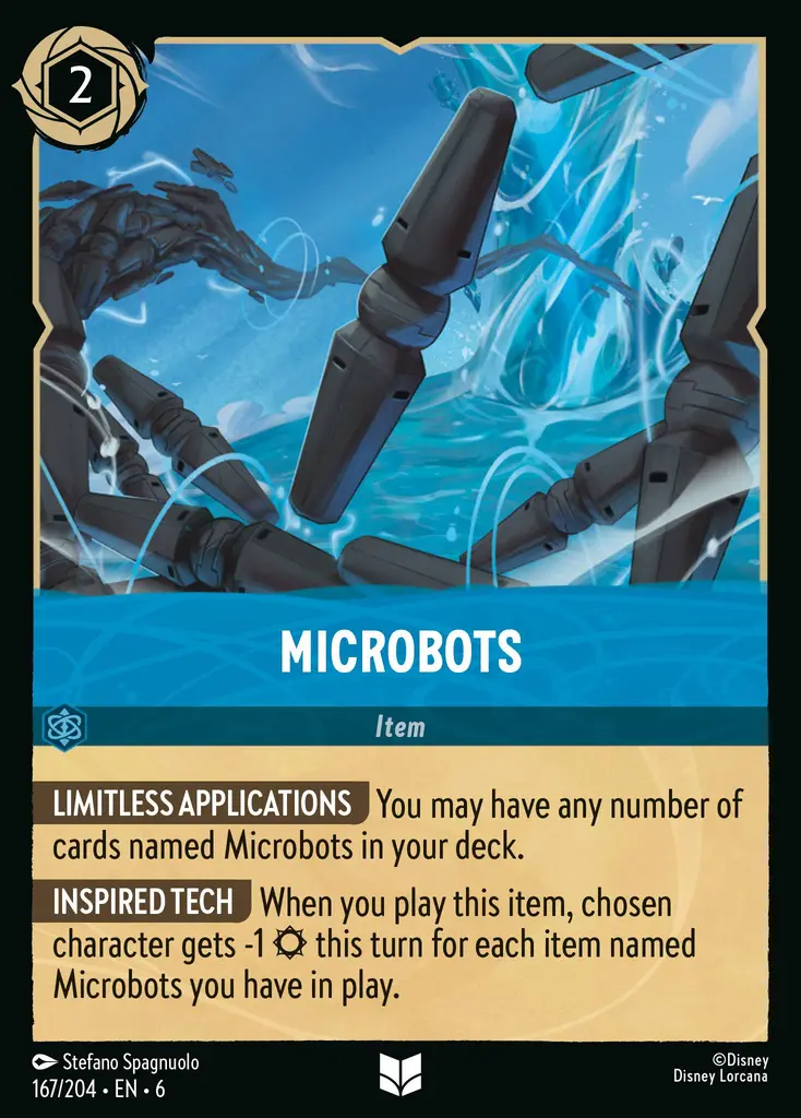 Lorcana - Microbots - Azurite Sea