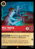 Lorcana - Milo Thatch - Undaunted Scholar - Archazia's Island