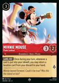 Lorcana - Minnie Mouse - Pirate Lookout - Azurite Sea