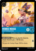Lorcana - Minnie Mouse - Quick-Thinking Inventor - Shimmering Skies