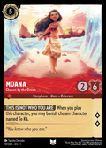 MTG - Moana - Chosen by the Ocean - The First Chapter (SOS)