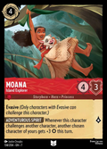 Lorcana - Moana - Island Explorer - Archazia's Island