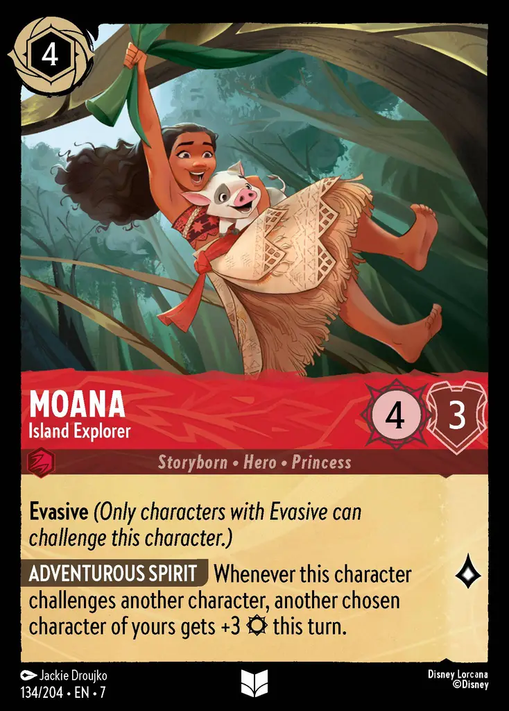 Lorcana - Moana - Island Explorer - Archazia's Island
