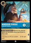 Lorcana - Monsieur D'Arque - Despicable Proprietor - Archazia's Island