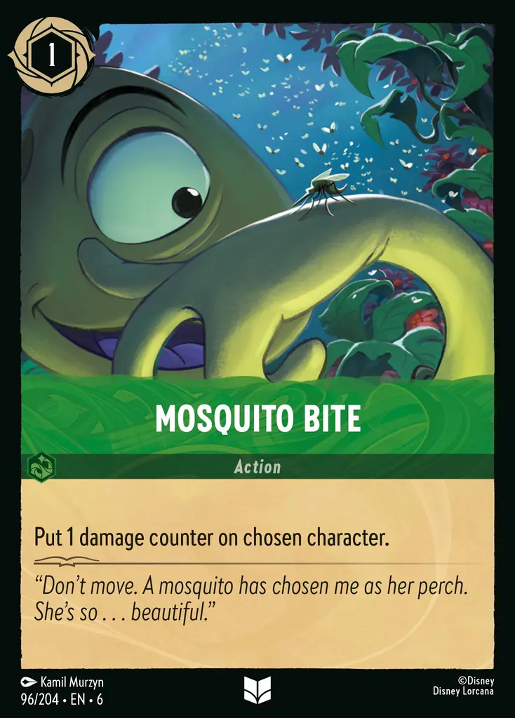Lorcana - Mosquito Bite - Azurite Sea