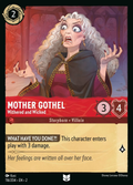 Lorcana - Mother Gothel - Withered And Wicked - Rise of the Floodborn