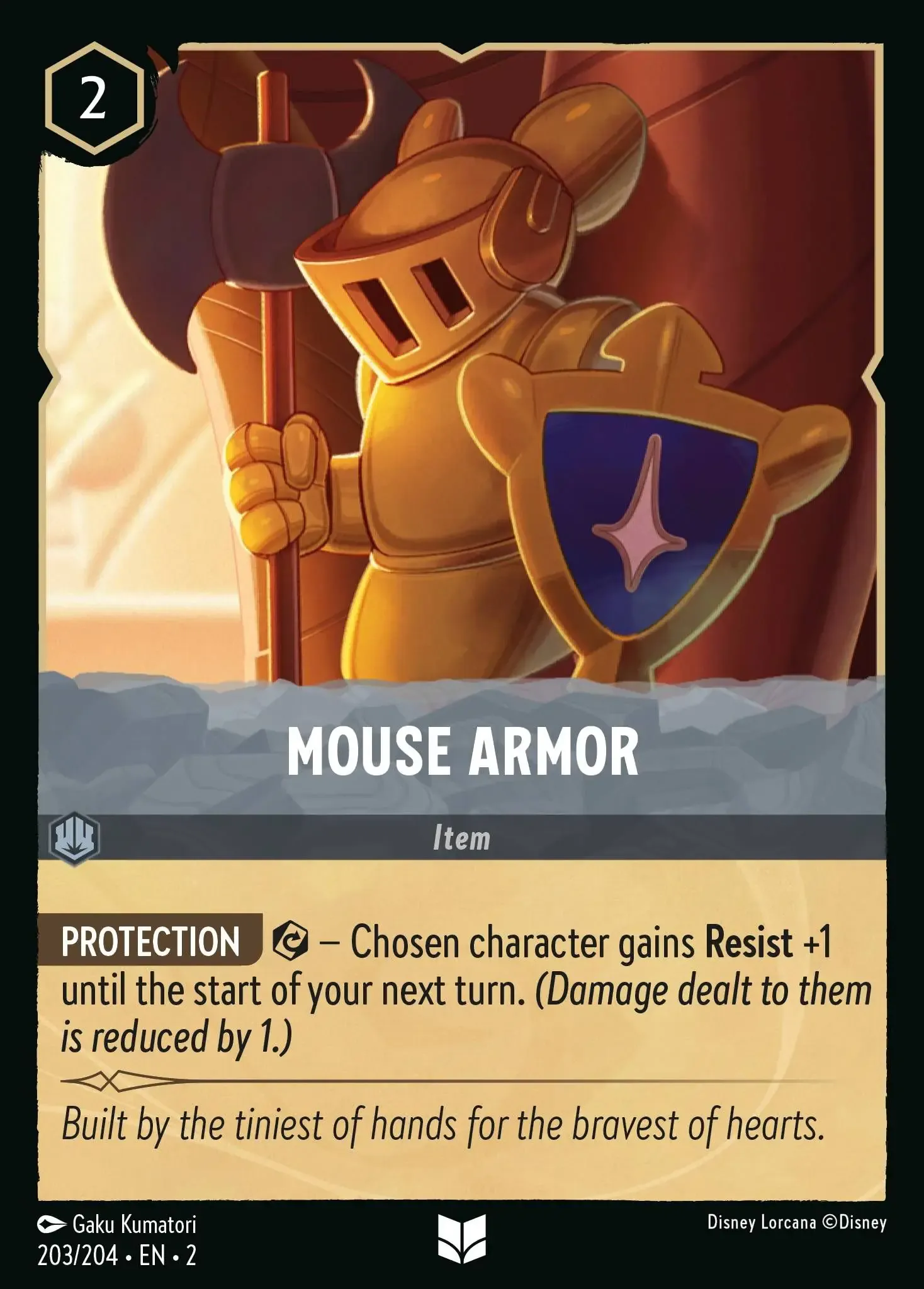 Lorcana - Mouse Armor - Rise of the Floodborn