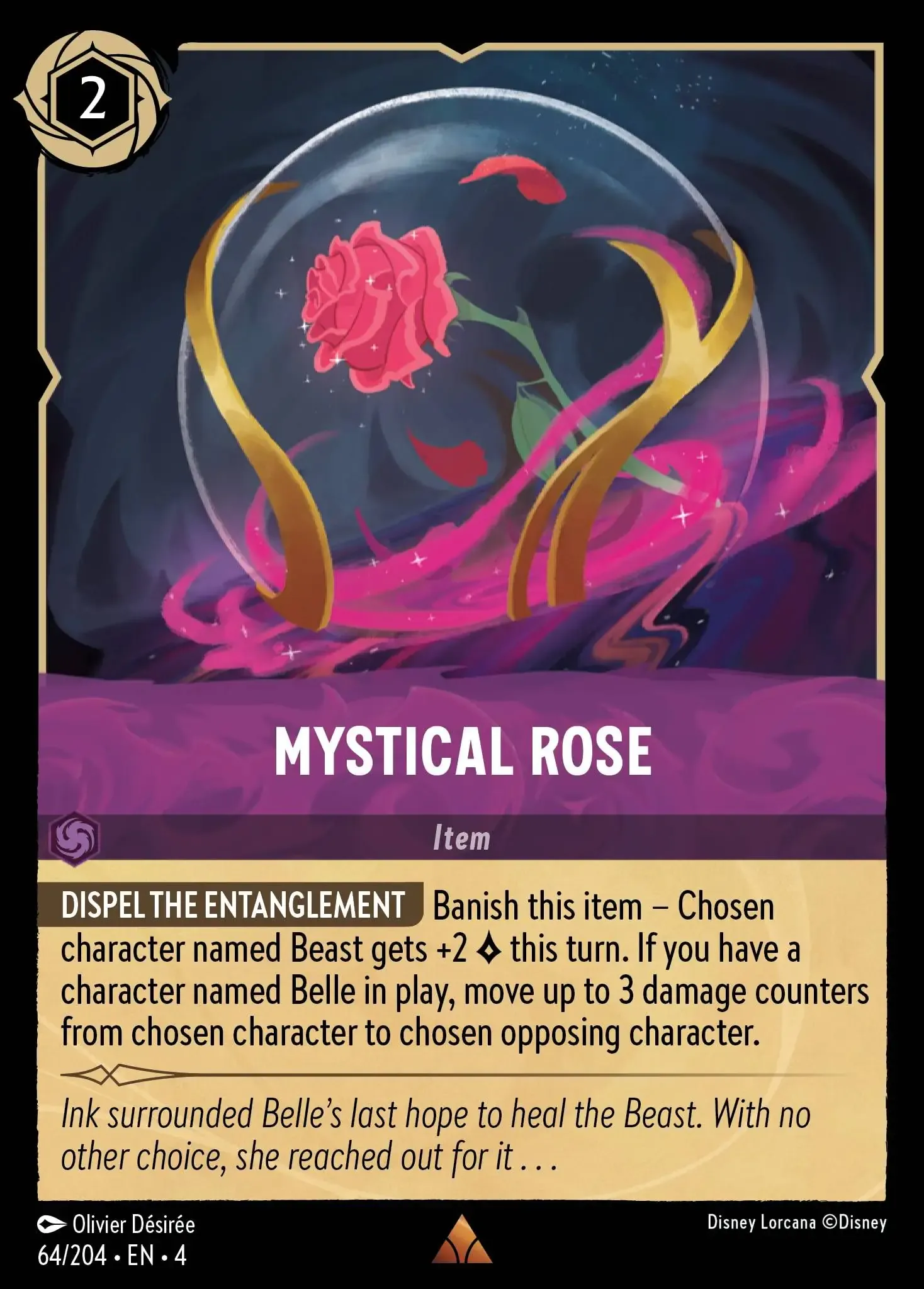 Lorcana - Mystical Rose - Ursula's Return