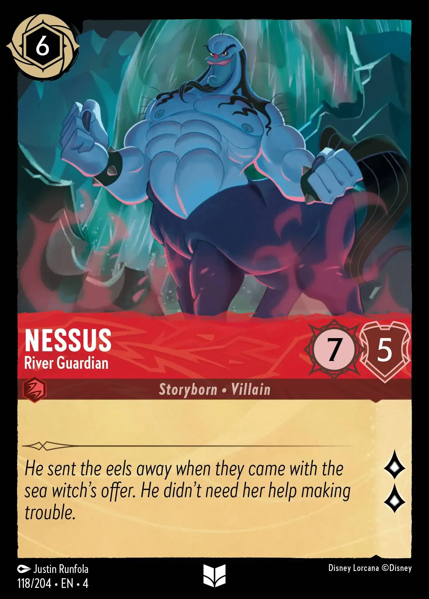 Lorcana - Nessus - River guardian - Ursula's Return