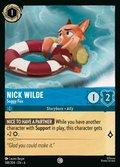 Lorcana - Nick Wilde - Soggy Fox - Azurite Sea