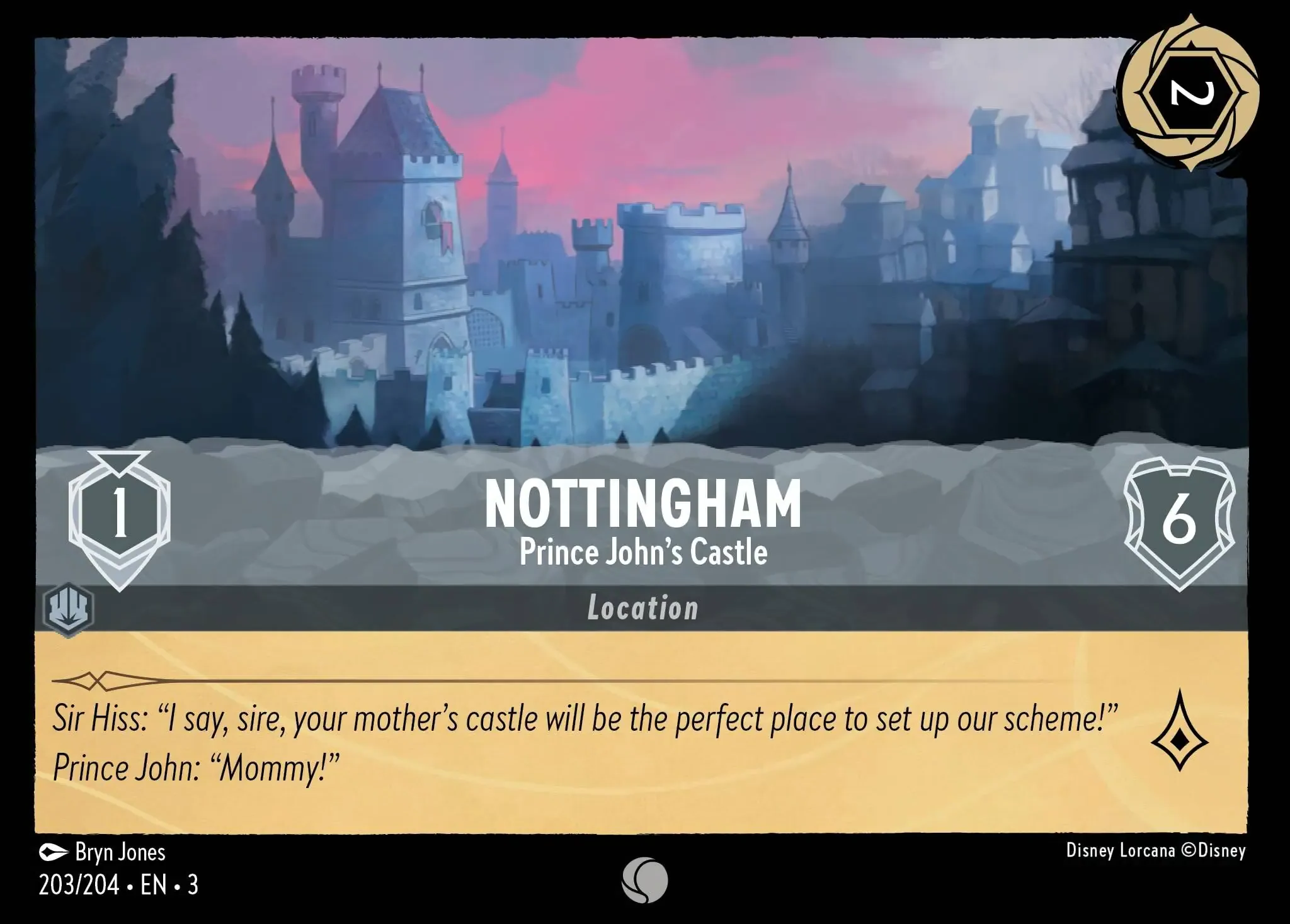 Lorcana - Nottingham - Prince John's Castle - Into the Inklands