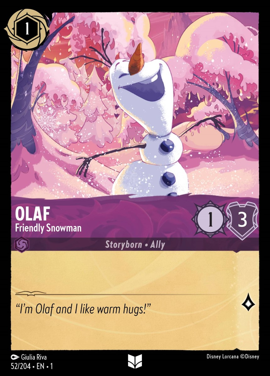 MTG - Olaf - Friendly Snowman - The First Chapter (SOS)