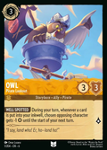Lorcana - Owl - Pirate Lookout - Azurite Sea