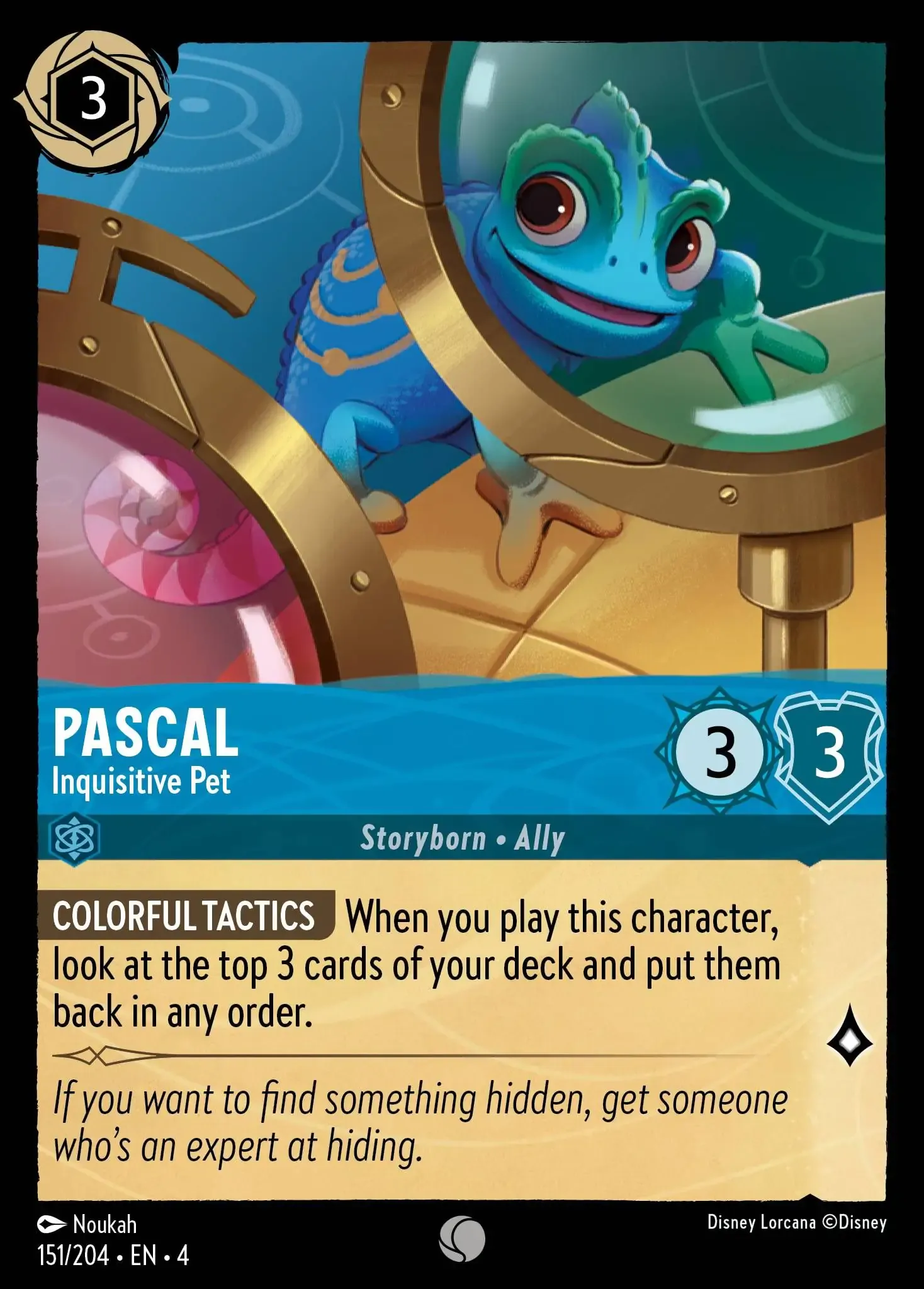 Lorcana - Pascal - Inquisitive Pet - Ursula's Return