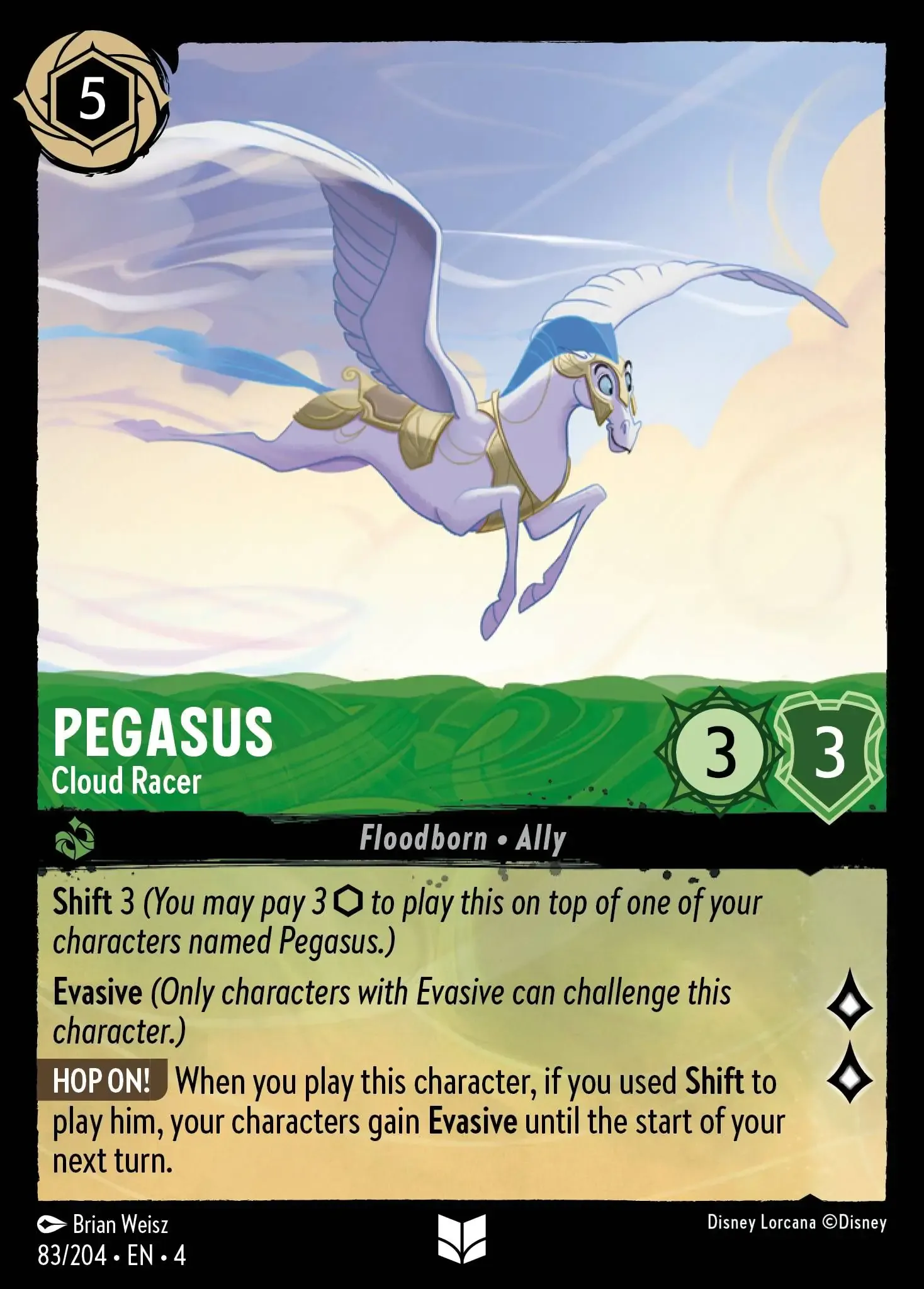 Lorcana - Pegasus - Cloud Racer - Ursula's Return