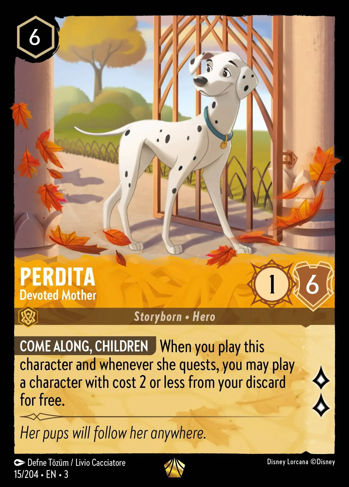 Lorcana - Perdita - Devoted Mother - Into the Inklands