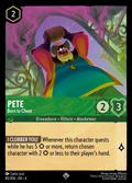 Lorcana - Pete - Born to Cheat - Ursula's Return