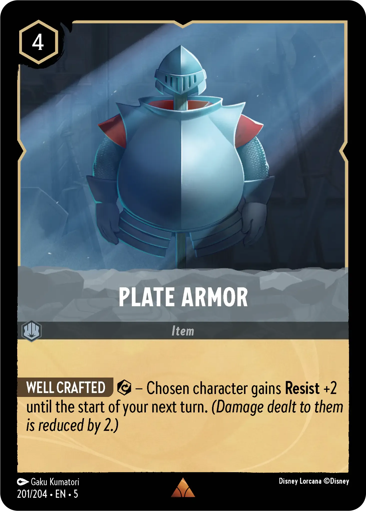 Lorcana - Plate Armor - Shimmering Skies