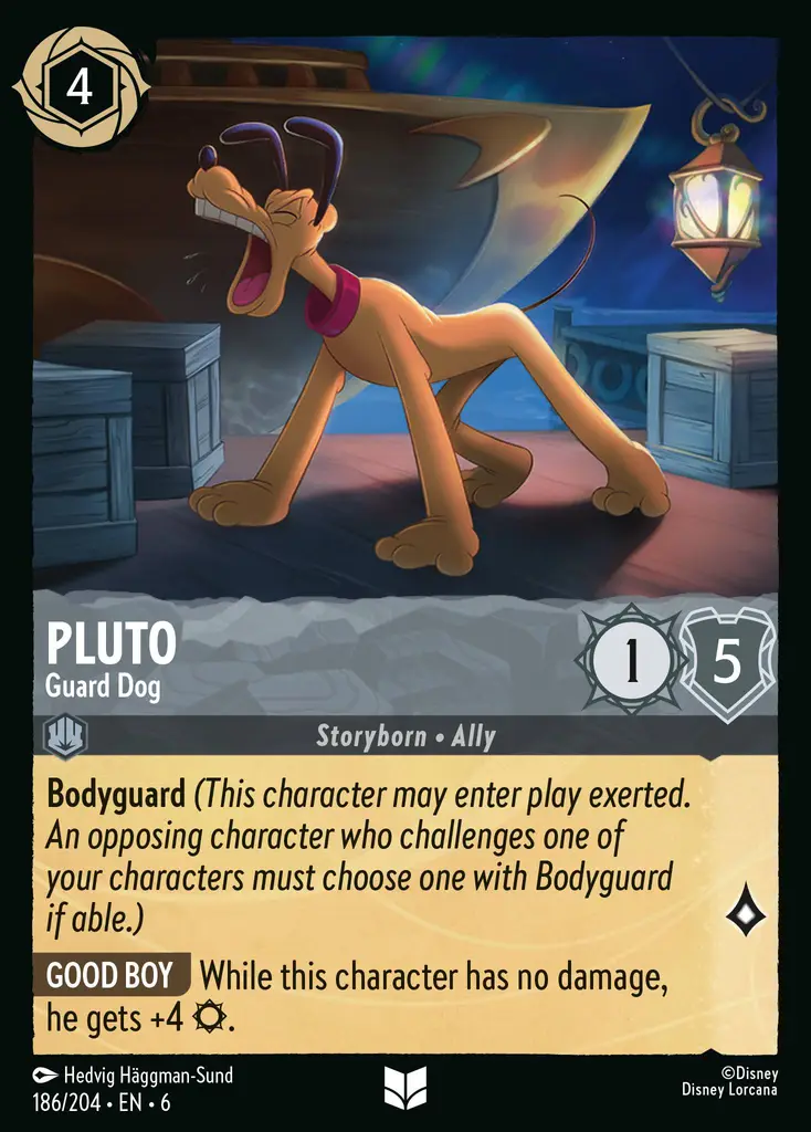 Lorcana - Pluto - Guard Dog - Azurite Sea